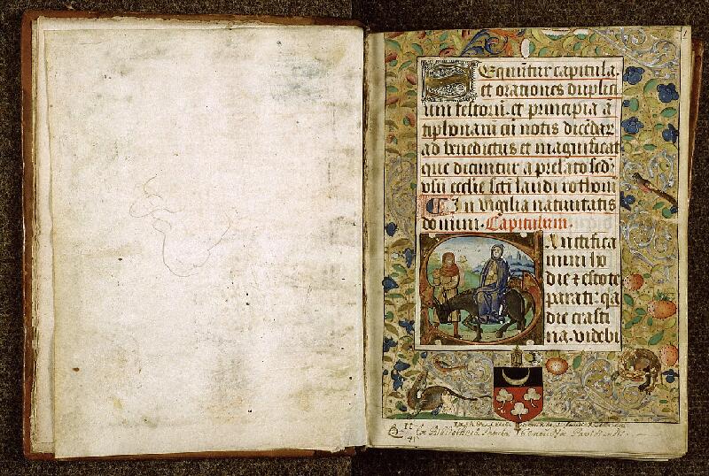 Paris, Bibl. Sainte-Geneviève, ms. 1272, f. 001 - vue 2