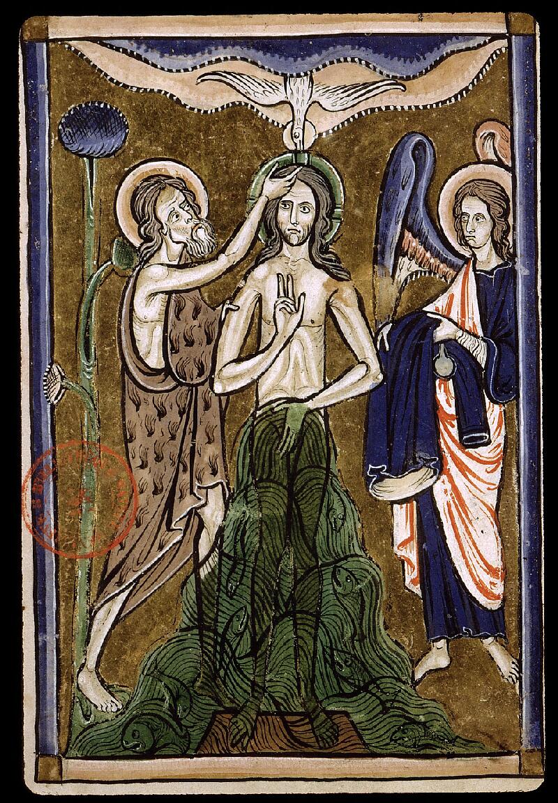 Paris, Bibl. Sainte-Geneviève, ms. 1273, f. 010v - vue 1
