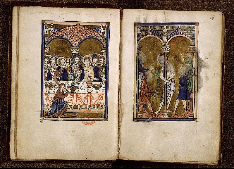 Paris, Bibl. Sainte-Geneviève, ms. 1273, f. 012v-013