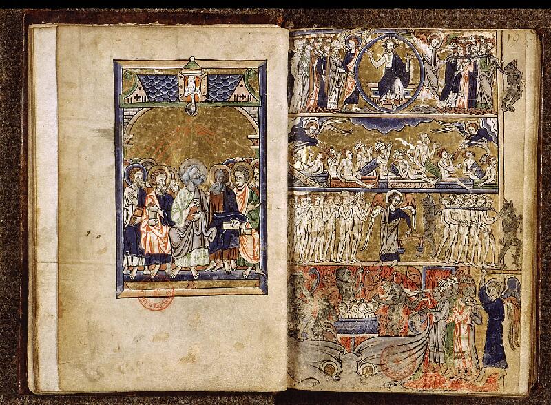 Paris, Bibl. Sainte-Geneviève, ms. 1273, f. 018v-019