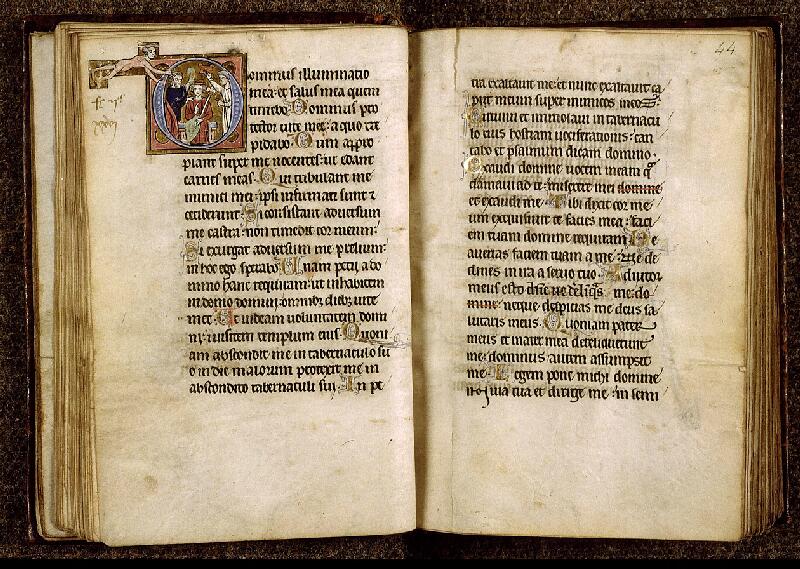 Paris, Bibl. Sainte-Geneviève, ms. 1273, f. 043v-044