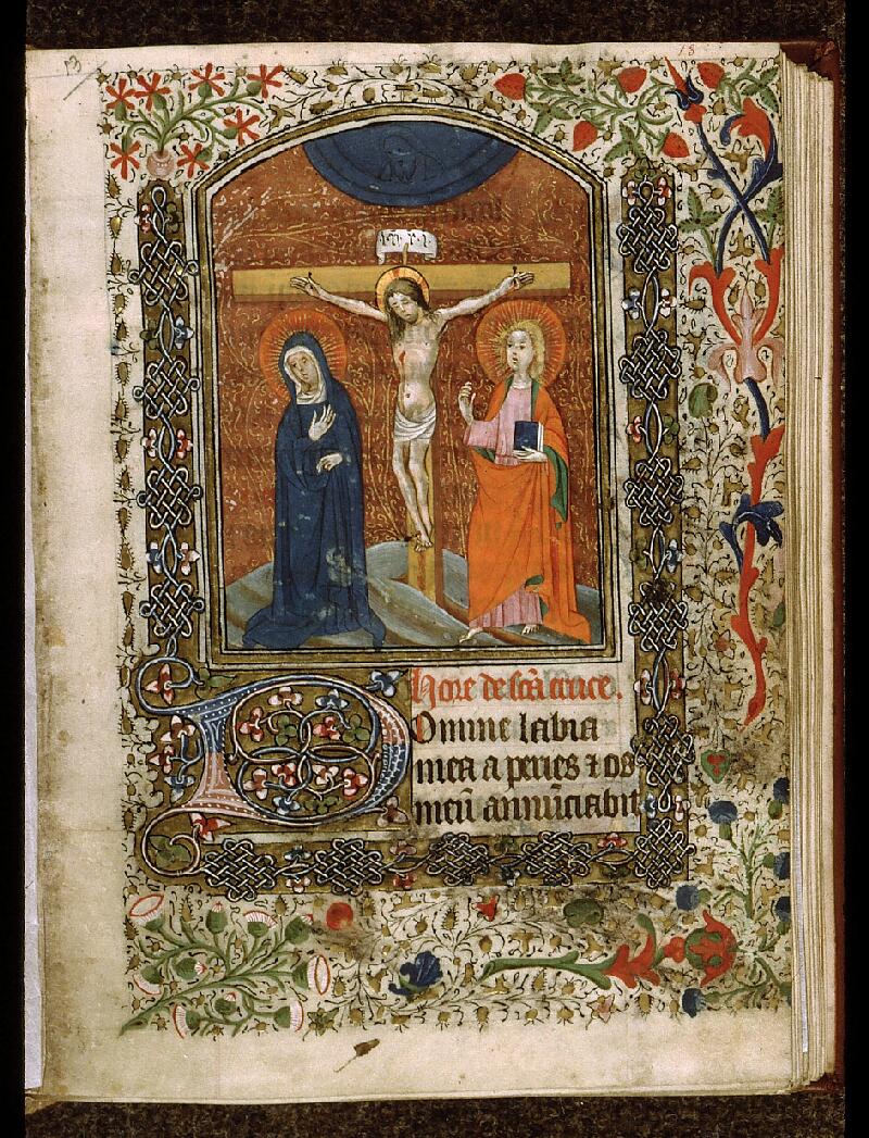 Paris, Bibl. Sainte-Geneviève, ms. 1274, f. 013 - vue 1