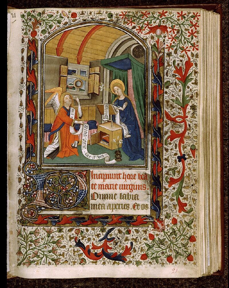 Paris, Bibl. Sainte-Geneviève, ms. 1274, f. 021 - vue 1
