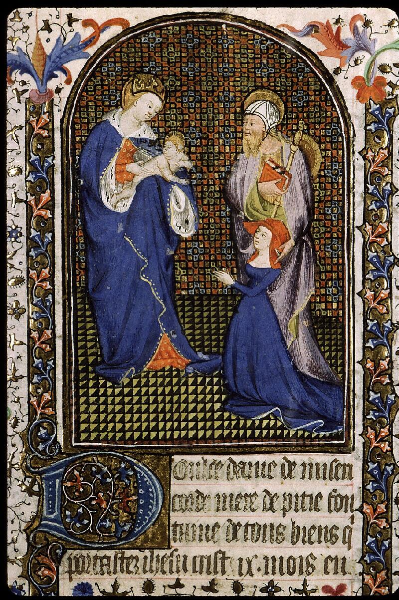 Paris, Bibl. Sainte-Geneviève, ms. 1278, f. 201 - vue 1