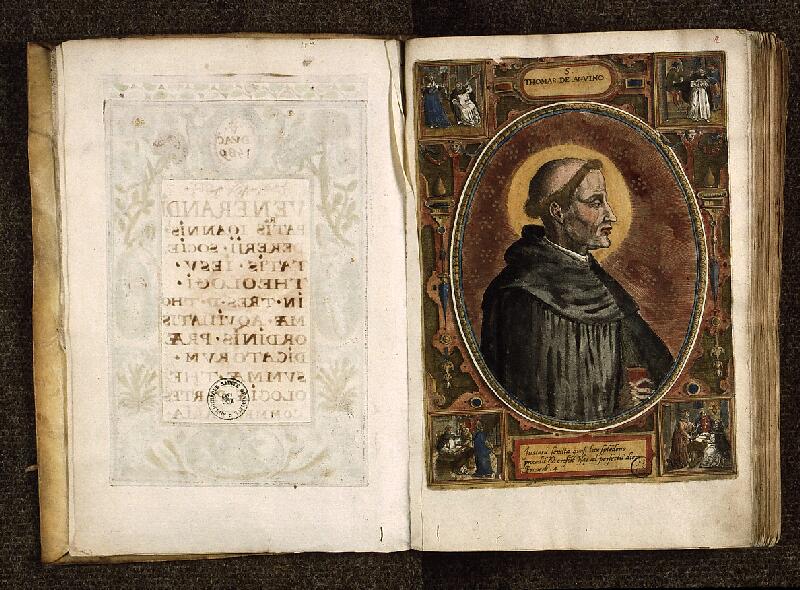 Paris, Bibl. Sainte-Geneviève, ms. 1412, f. 001v-002