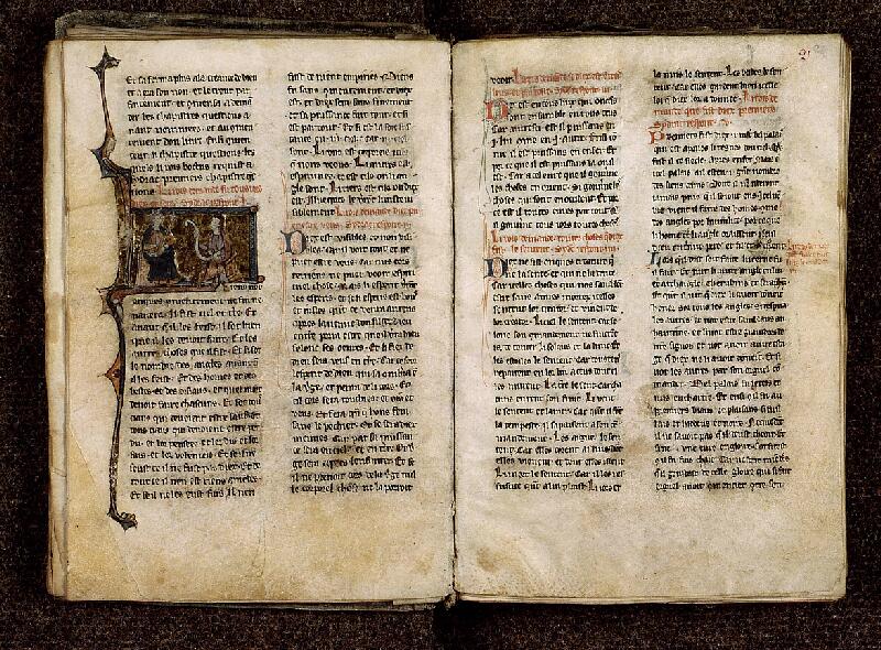 Paris, Bibl. Sainte-Geneviève, ms. 2202, f. 020v-021