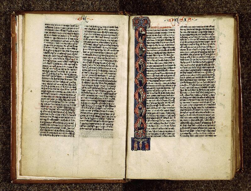 Paris, Bibl. Sainte-Geneviève, ms. 2585, f. 004v-005