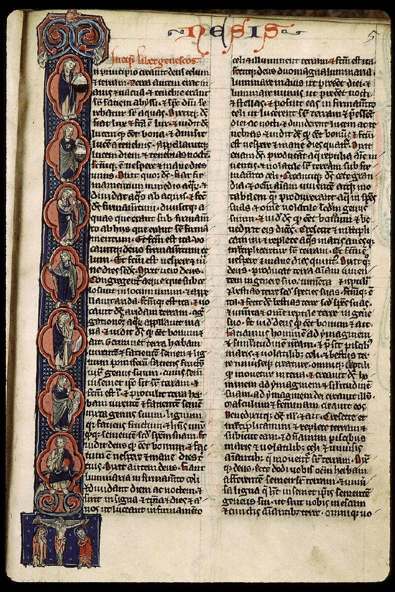 Paris, Bibl. Sainte-Geneviève, ms. 2585, f. 005