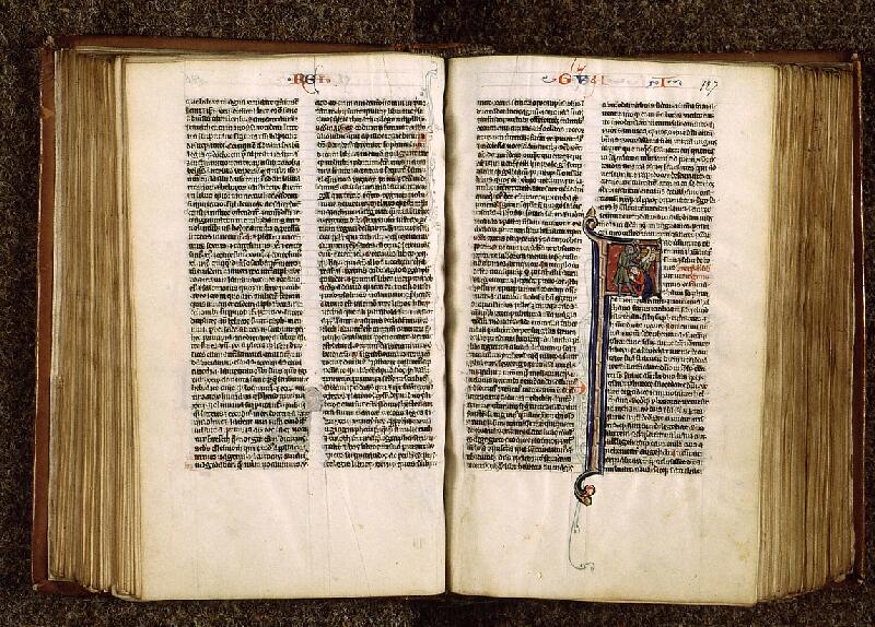 Paris, Bibl. Sainte-Geneviève, ms. 2585, f. 126v-127