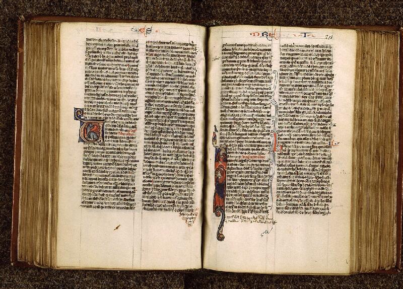 Paris, Bibl. Sainte-Geneviève, ms. 2585, f. 217v-218