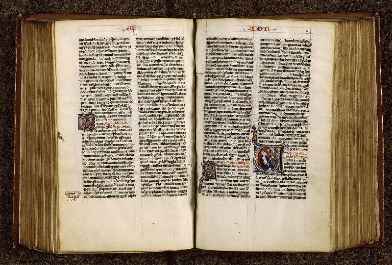 Paris, Bibl. Sainte-Geneviève, ms. 2585, f. 252v-253