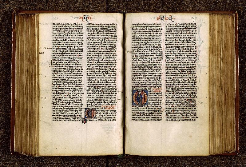 Paris, Bibl. Sainte-Geneviève, ms. 2585, f. 266v-267
