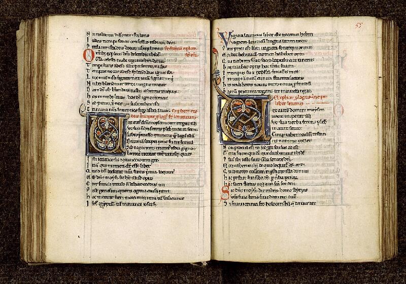 Paris, Bibl. Sainte-Geneviève, ms. 2598, f. 054v-055