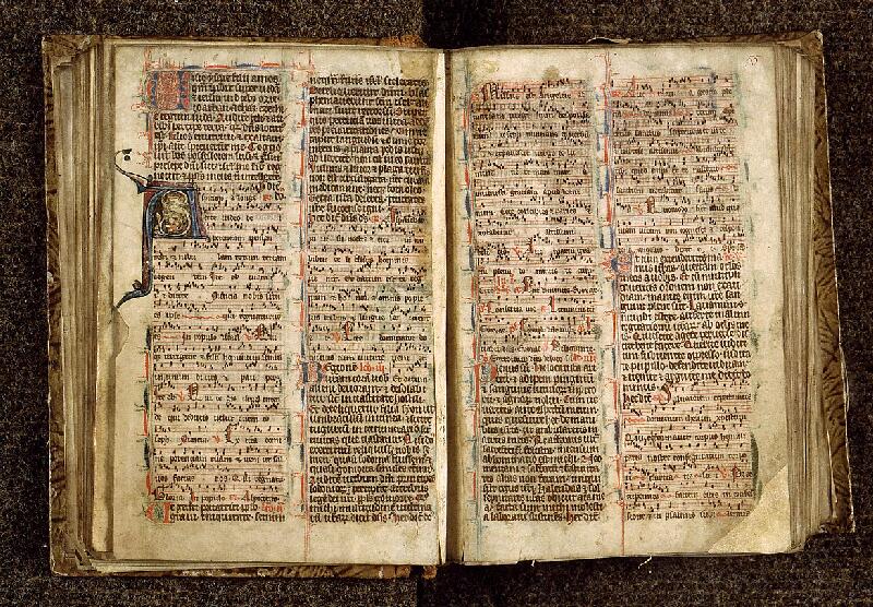 Paris, Bibl. Sainte-Geneviève, ms. 2618, f. 054v-055