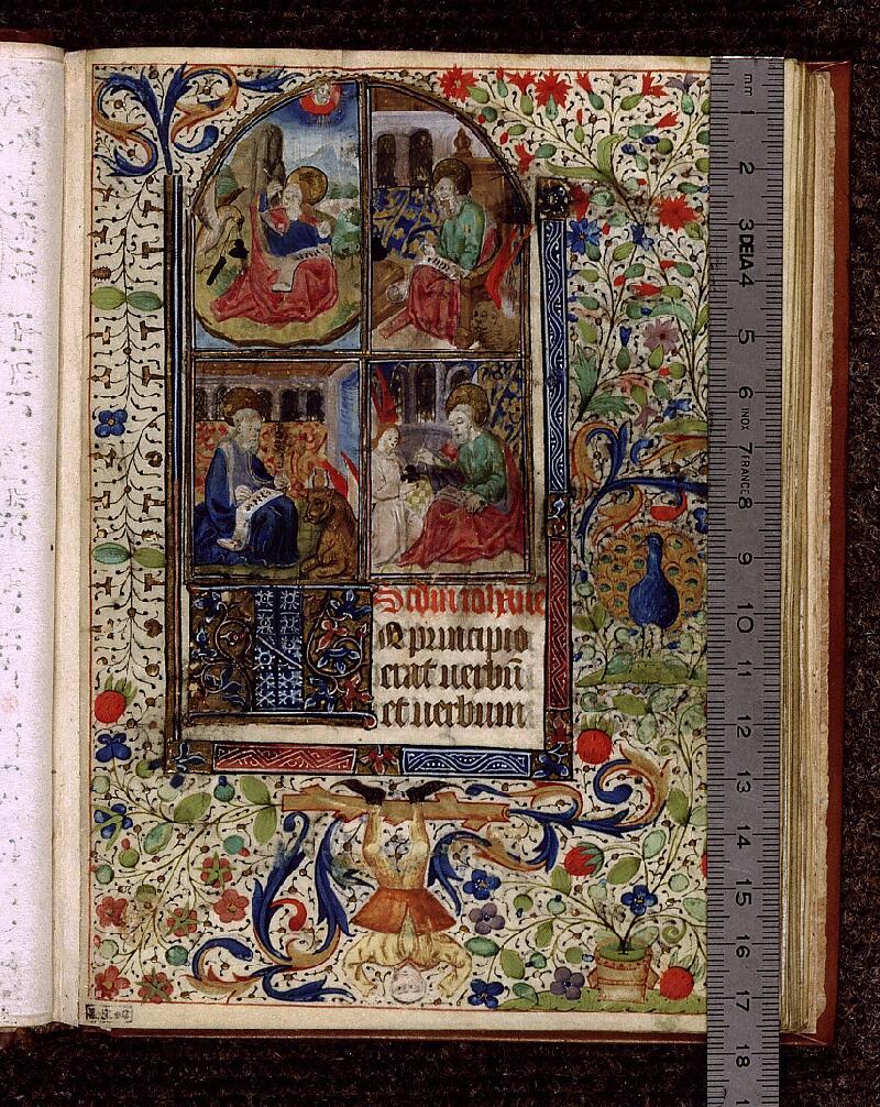 Paris, Bibl. Sainte-Geneviève, ms. 2695, f. 001 - vue 1