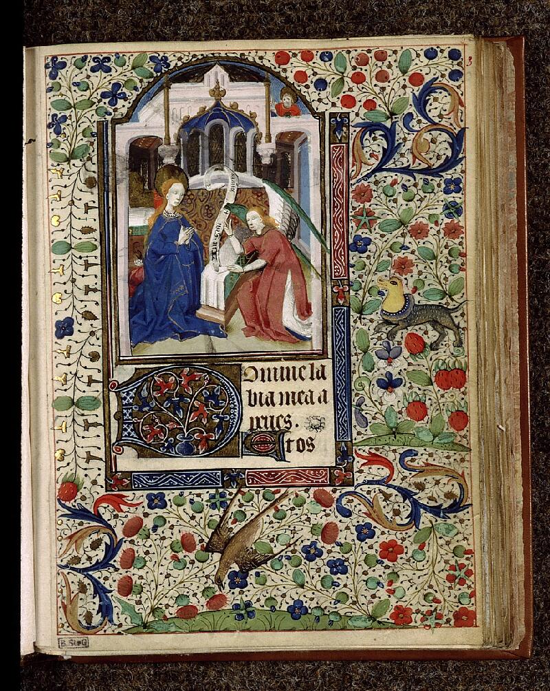 Paris, Bibl. Sainte-Geneviève, ms. 2695, f. 003 - vue 1