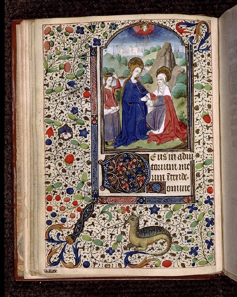 Paris, Bibl. Sainte-Geneviève, ms. 2695, f. 004v - vue 1