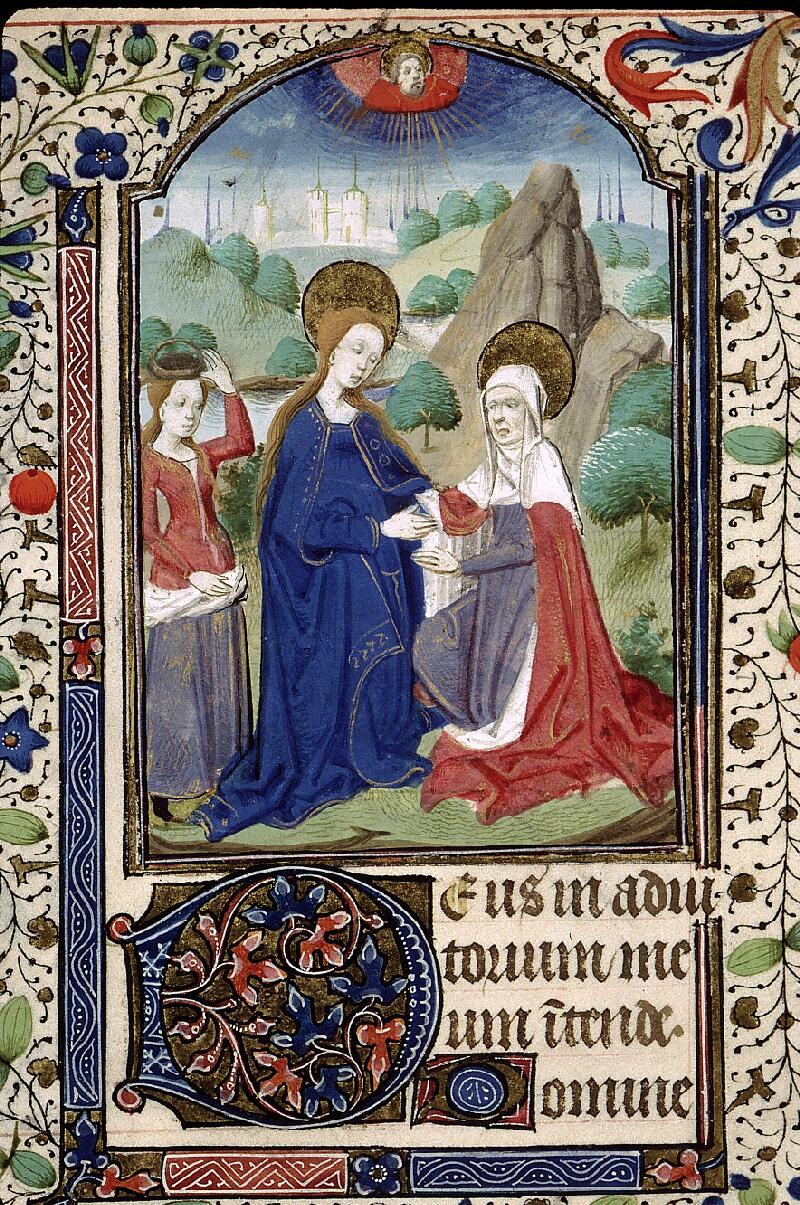 Paris, Bibl. Sainte-Geneviève, ms. 2695, f. 004v - vue 2