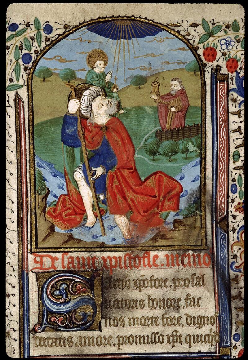 Paris, Bibl. Sainte-Geneviève, ms. 2698, f. 111