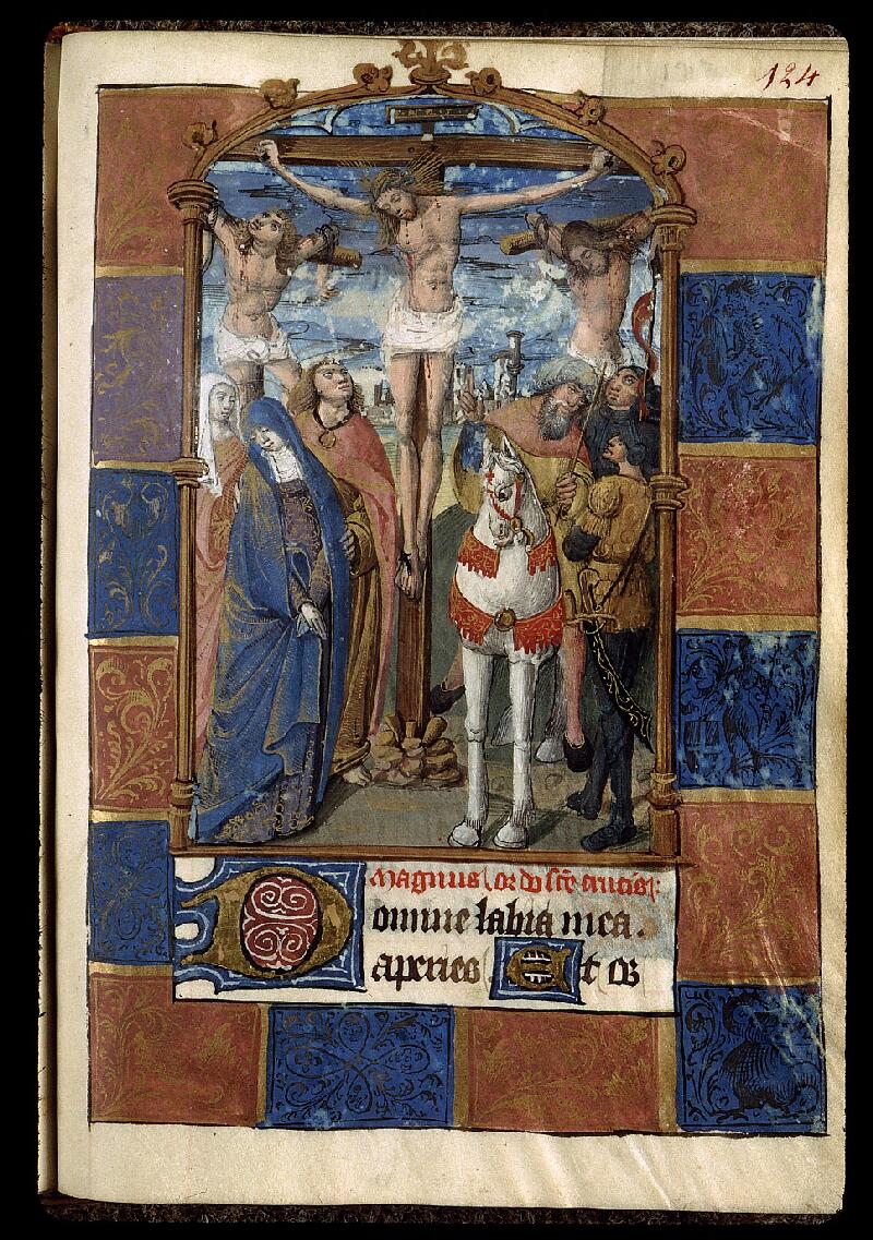 Paris, Bibl. Sainte-Geneviève, ms. 2702, f. 124 - vue 1