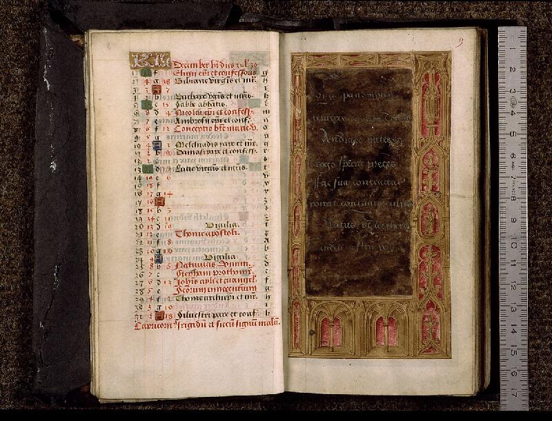 Paris, Bibl. Sainte-Geneviève, ms. 2708, f. 008v-009 - vue 1
