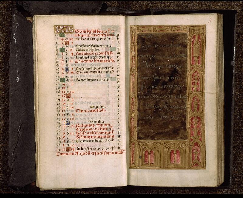 Paris, Bibl. Sainte-Geneviève, ms. 2708, f. 008v-009 - vue 2