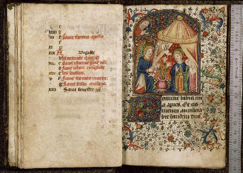 Paris, Bibl. Sainte-Geneviève, ms. 2712, f. 012v-013 - vue 1