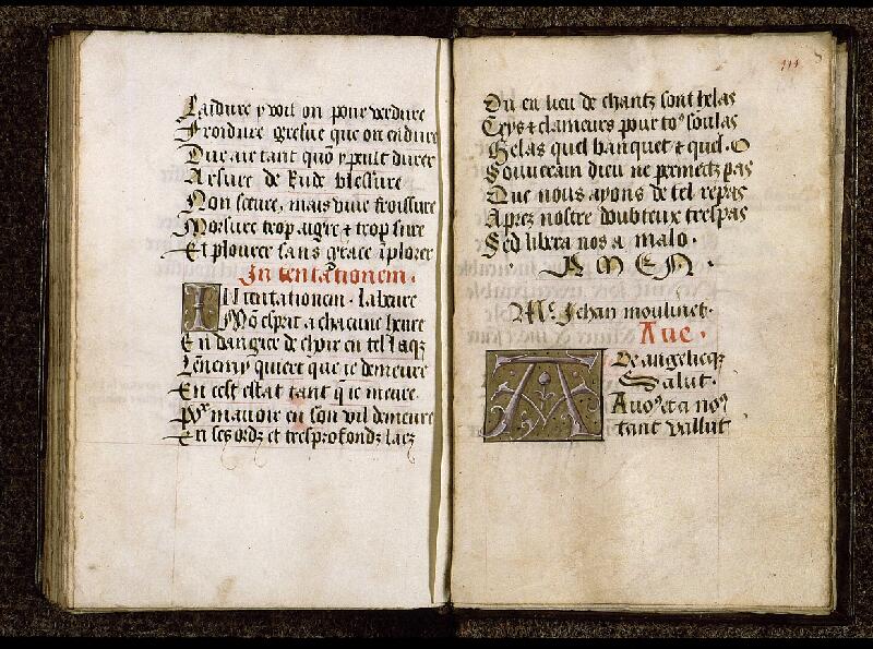Paris, Bibl. Sainte-Geneviève, ms. 2712, f. 110v-111