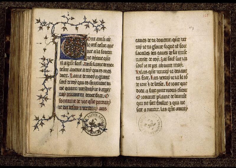 Paris, Bibl. Sainte-Geneviève, ms. 2737, f. 140v-141