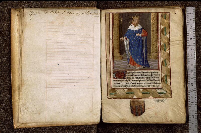 Paris, Bibl. Sainte-Geneviève, ms. 3034, f. 001 - vue 1