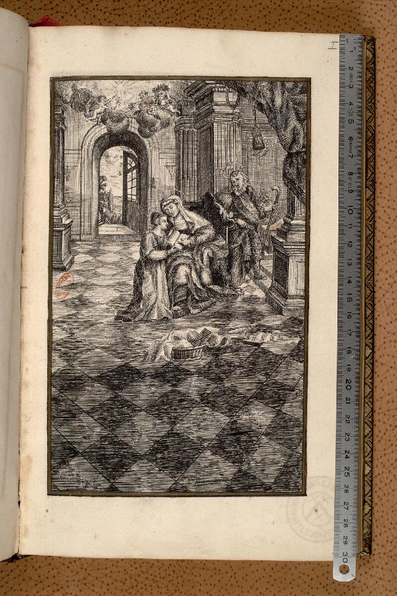 Paris, Bibl. de l'Institut de France, ms. 0003, p. 000I - vue 1