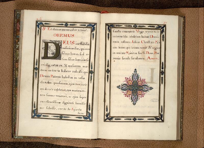Paris, Bibl. de l'Institut de France, ms. 0003, p. 026-027