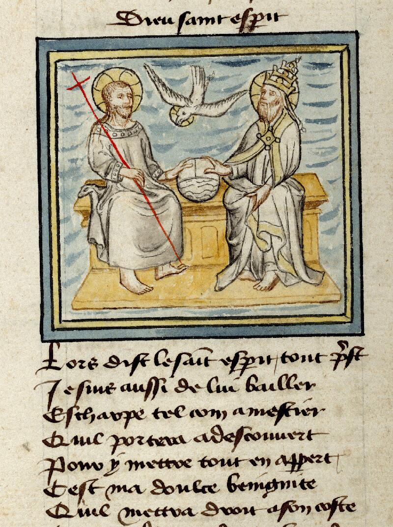 Paris, Bibl. de l'Institut de France, ms. 0009, f. 007v - vue 2