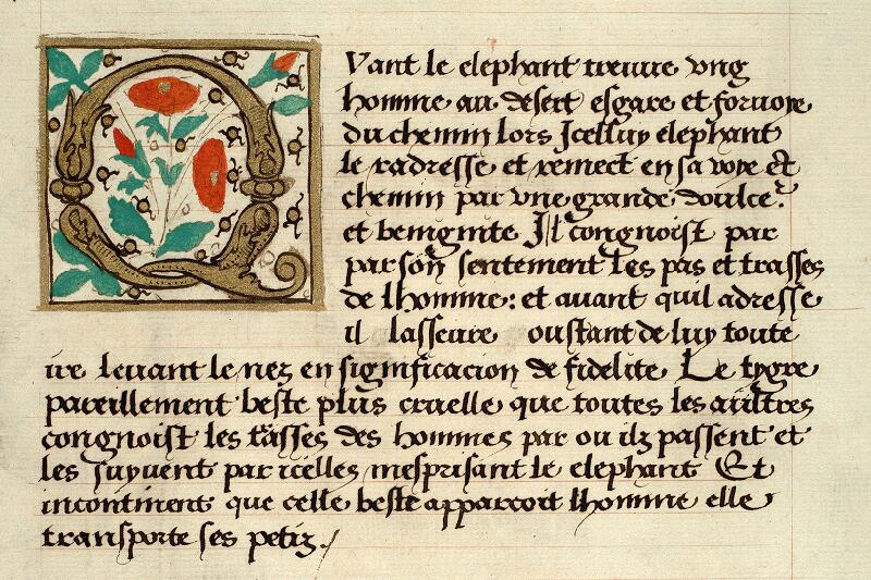 Paris, Bibl. de l'Institut de France, ms. 0270, p. 007