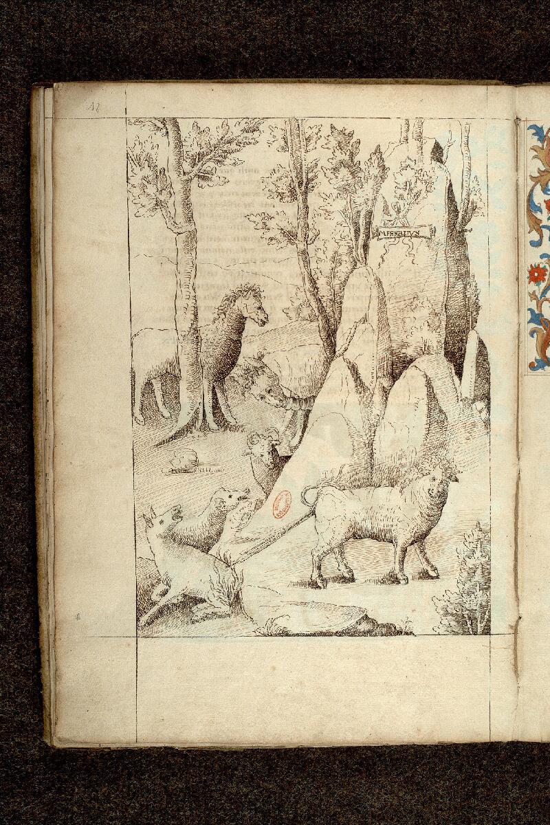 Paris, Bibl. de l'Institut de France, ms. 0270, p. 018