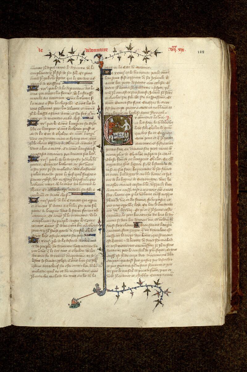 Paris, Bibl. de l'Institut de France, ms. 0324, f. 109 - vue 1