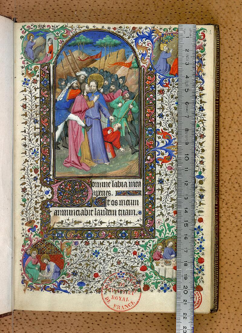 Paris, Bibl. de l'Institut de France, ms. 0547, f. 001 - vue 1