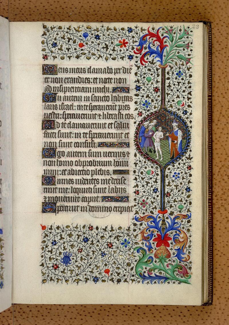 Paris, Bibl. de l'Institut de France, ms. 0547, f. 022 - vue 1
