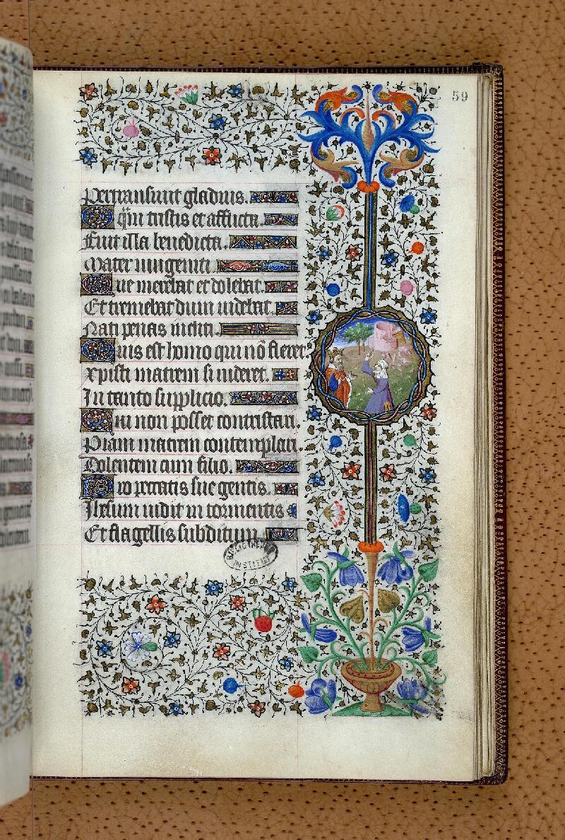 Paris, Bibl. de l'Institut de France, ms. 0547, f. 059 - vue 1