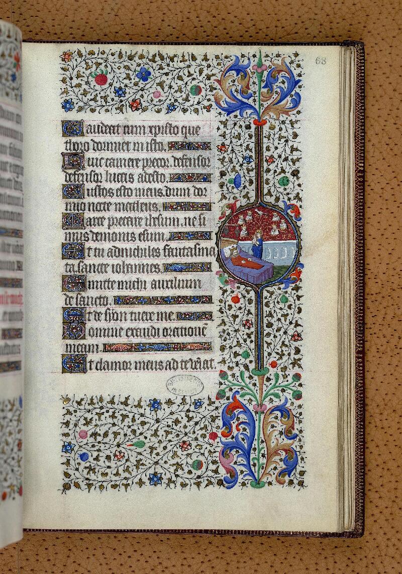 Paris, Bibl. de l'Institut de France, ms. 0547, f. 068 - vue 1