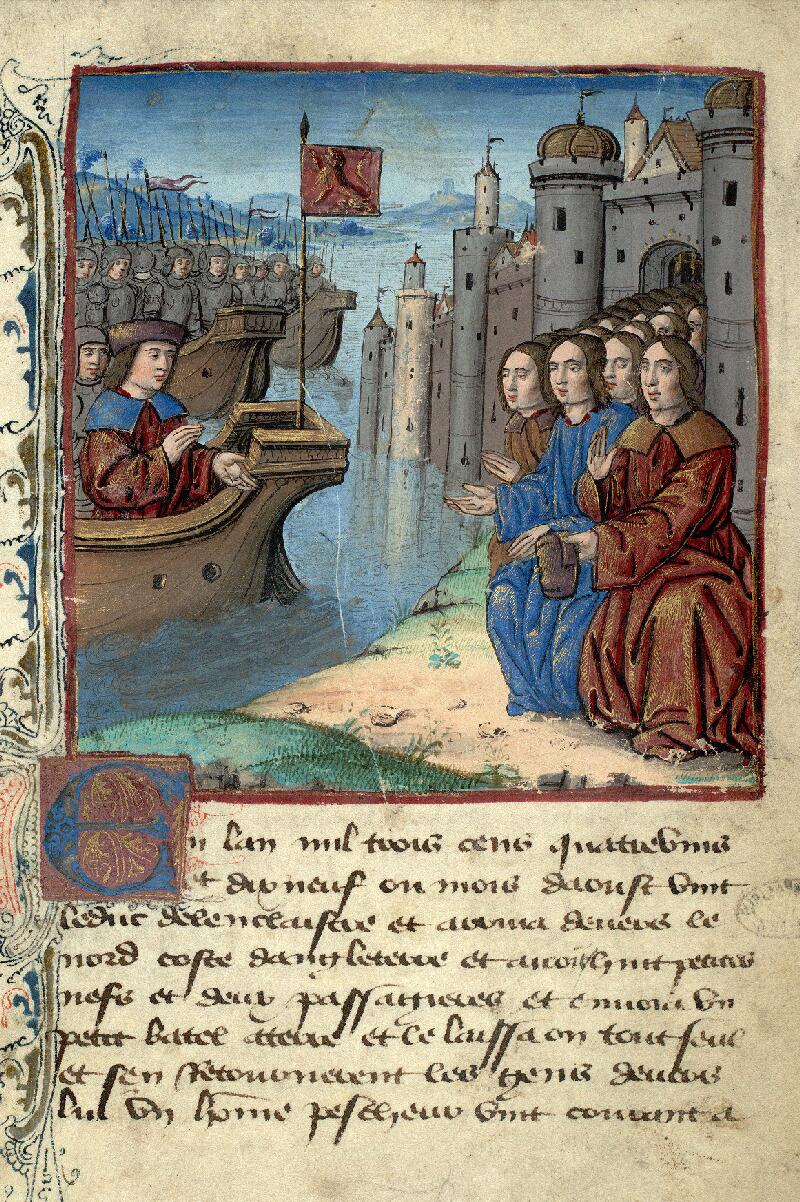 Paris, Bibl. de l'Institut de France, ms. 0683, f. 006 - vue 2