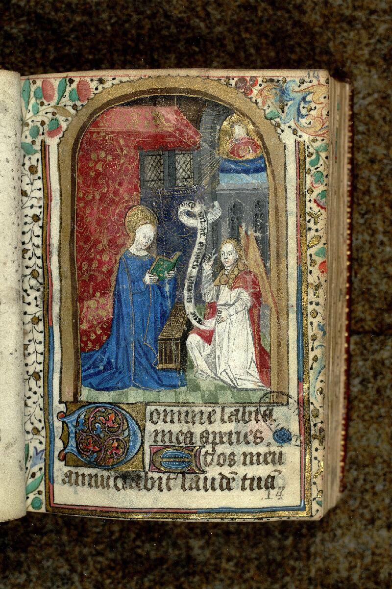 Paris, Bibl. de l'Institut de France, ms. 0752, f. 014