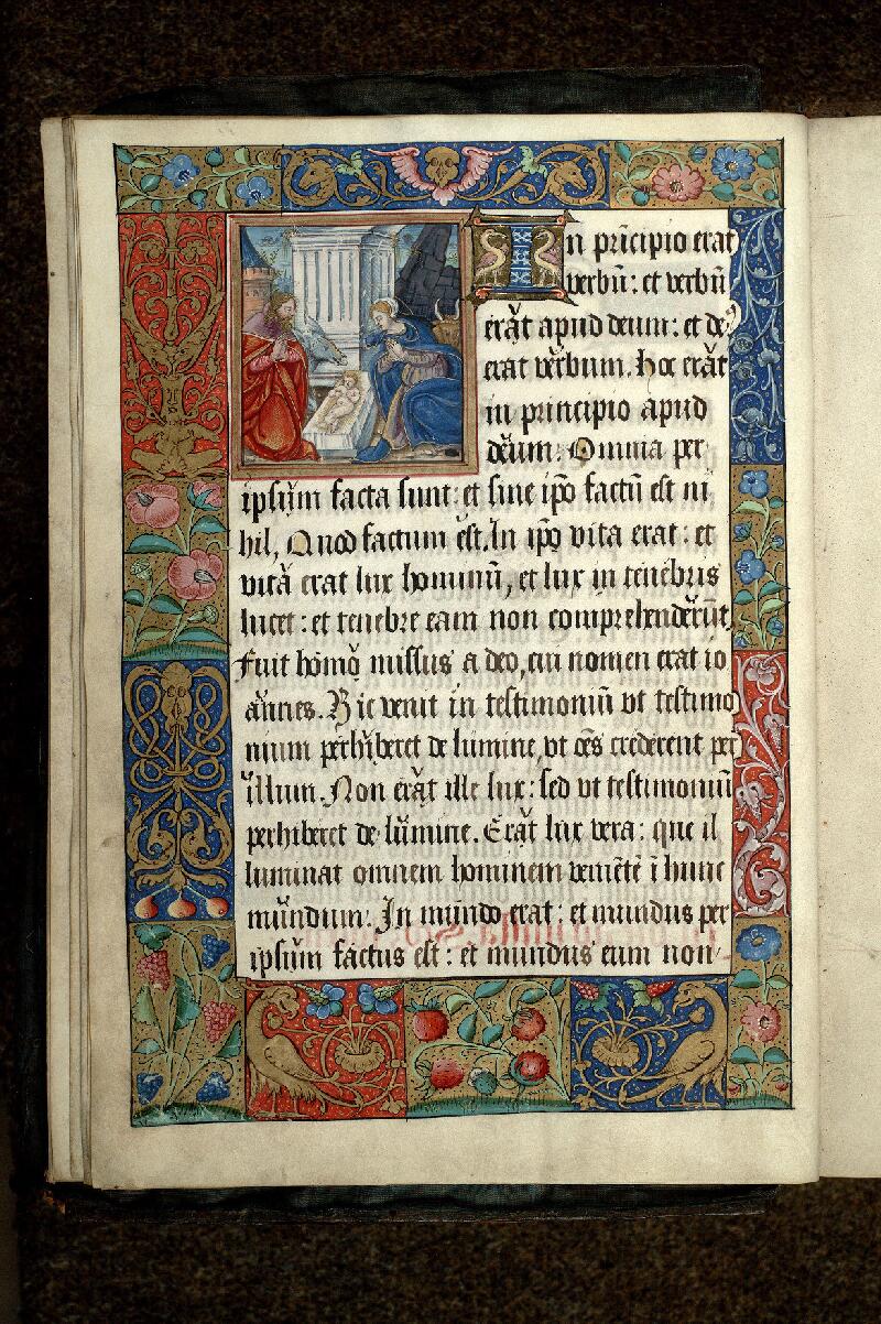 Paris, Bibl. de l'Institut de France, ms. 1560, f. 005v - vue 1