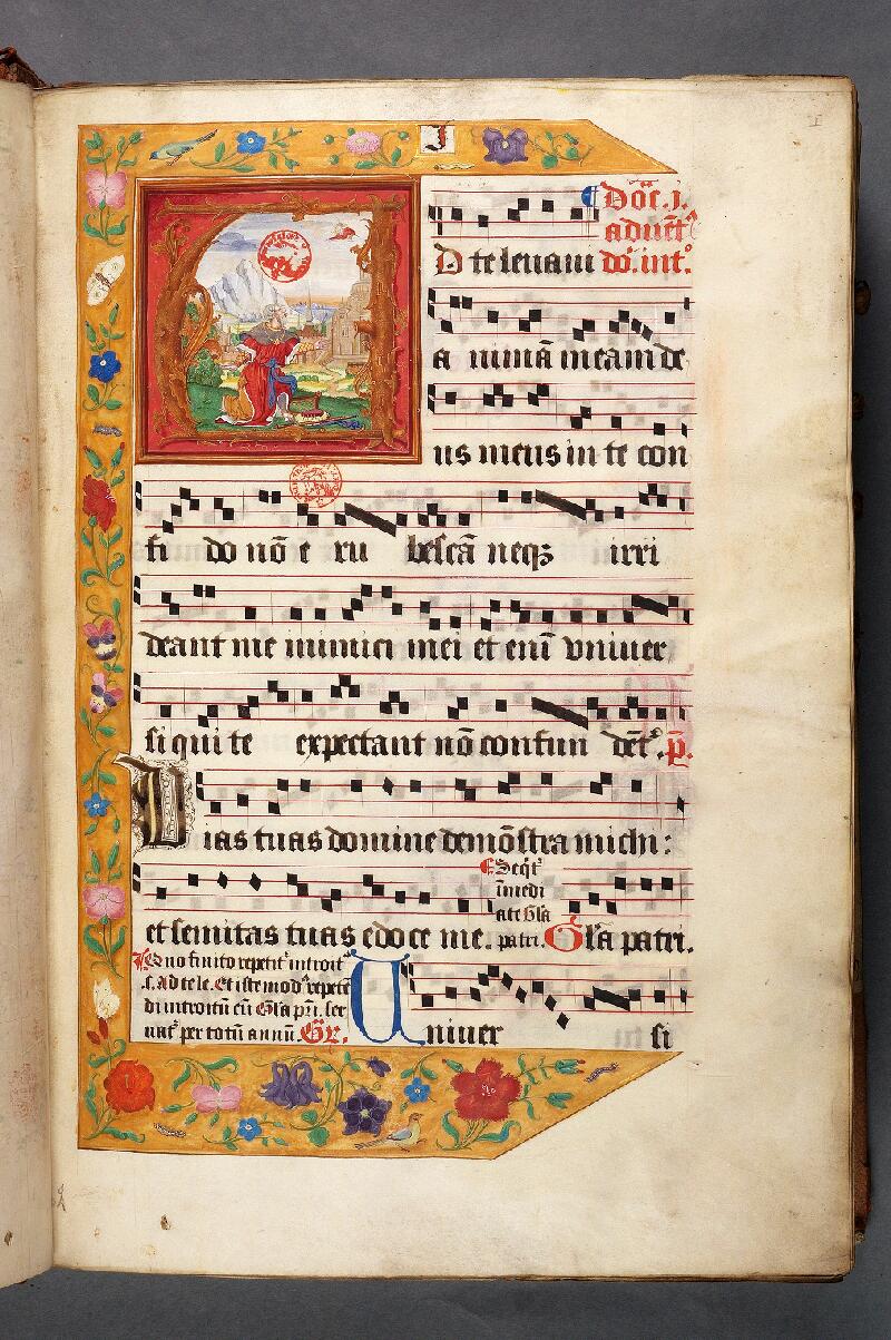 Paris, Bibl. Mazarine, ms. 0389, A f. 001 - vue 2