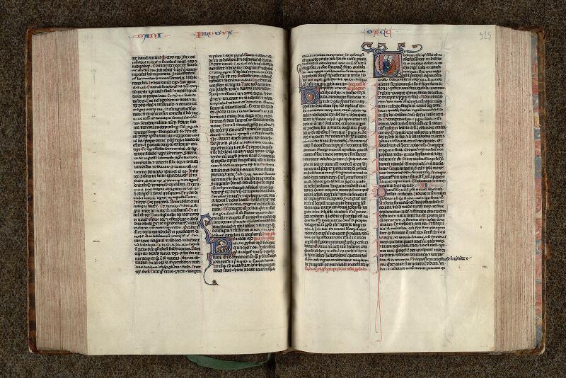 Paris, Bibl. Mazarine, ms. 0009, f. 324v-325
