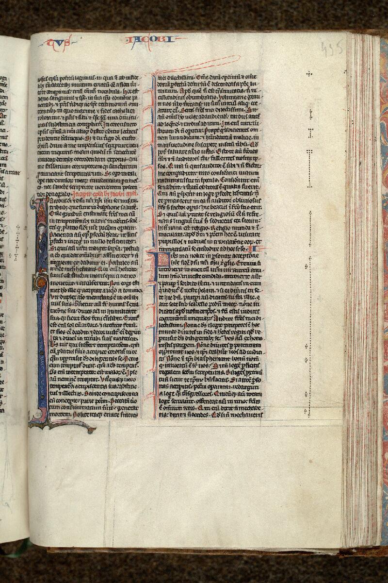 Paris, Bibl. Mazarine, ms. 0009, f. 435 - vue 1