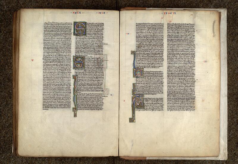 Paris, Bibl. Mazarine, ms. 0012, f. 268v-269