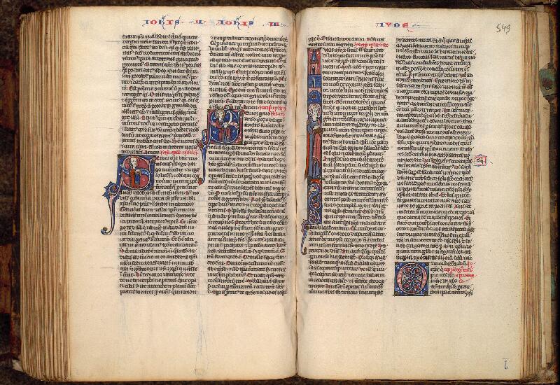 Paris, Bibl. Mazarine, ms. 0021, f. 548v-549