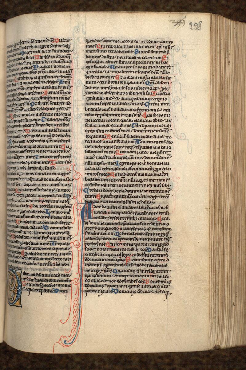 Paris, Bibl. Mazarine, ms. 0023, f. 298
