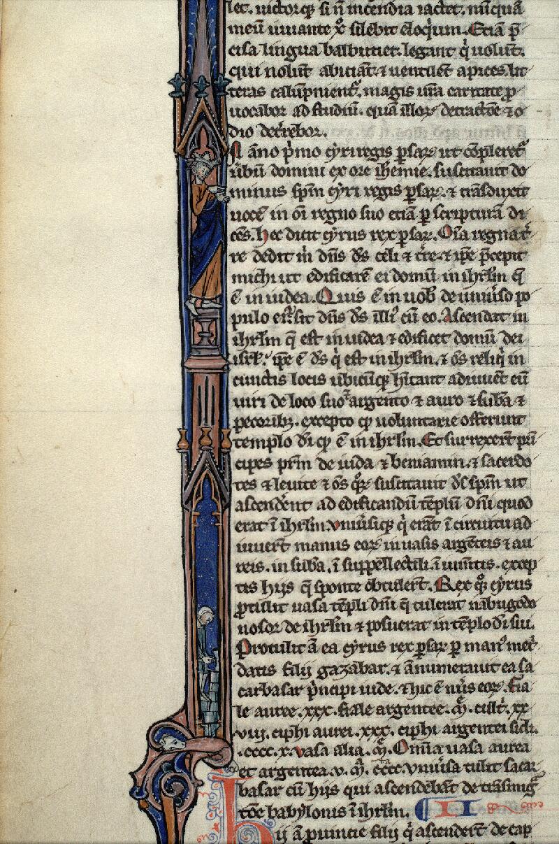 Paris, Bibl. Mazarine, ms. 0013, f. 189v - vue 2